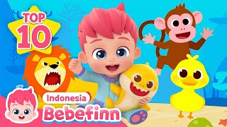 TOP 10  Kumpulan Lagu Anak  Bebefinn Bahasa Indonesia [upl. by Nileuqaj35]