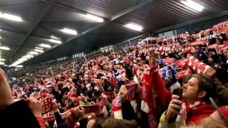 Bochum Hymne aus dem Gästeblock  Pokal Viertelfinale 2016  VfL Bochum  FC Bayern München [upl. by Eudo805]