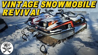 Will this ABANDONED Snowmobile RUN amp RIDE Again  How to Make an Old Sled Reliable [upl. by Eseret]