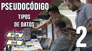 Pseudocódigo Tipos de datos [upl. by Gisele]