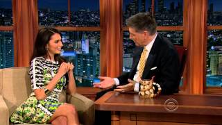 TLLS Craig Ferguson  20130109  Genesis Rodriguez and Ending [upl. by Eberto]