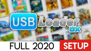 USB Loader GX Setup 2020 Play ISO Backups [upl. by Arrac639]