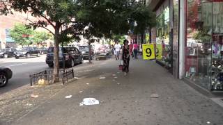 Walking in Harlem  125th street [upl. by Ehcrop]