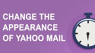 Change Appearance of Yahoo Mail 2020 [upl. by Questa248]