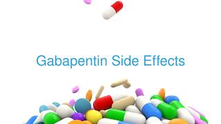 Gabapentin Neurontin Side Effects [upl. by Jamnes568]