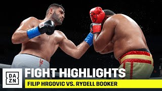 HIGHLIGHTS  Filip Hrgovic vs Rydell Booker [upl. by Elna]