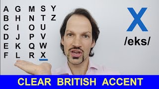 How To Pronounce The English Alphabet BRITISH PRONUNCIATION [upl. by At]