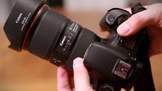 Canon EF 1635mm f4 IS USM L lens review with samples Fullframe and APSC [upl. by Alol704]