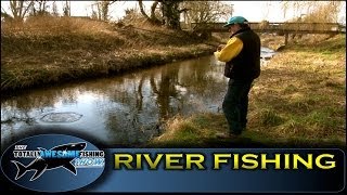 River fishing with Worms Ep1 Series 3  Totally Awesome Fishing [upl. by Sclater882]