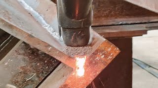 Submerged Arc Welding  SAW Practical Video [upl. by Reine]