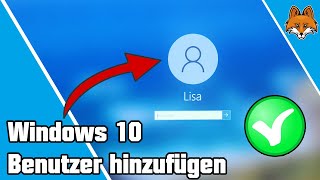 Windows 10 Benutzerkonto erstellen  lokales Konto anlegen und einrichten 💻 [upl. by Tnilk]