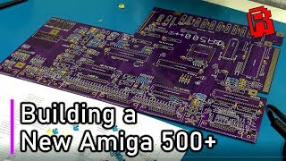 Building the Worlds Newest Amiga  The A500 24 [upl. by Pulchia]