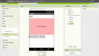 App Inventor Flashcard Tutorial [upl. by Yssirc]