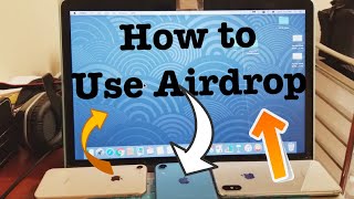 How to AIRDROP Transfer PhotosVideos from iPhone to Macbook amp Vice Versa STEP BY STEP [upl. by Sneed]