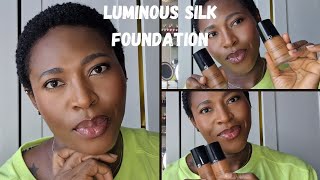 LUMINOUS SILK FOUNDATION SHADE 10 amp13 Review 3 [upl. by Reltuc]