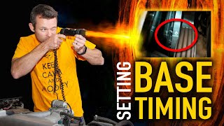 💬 How To Use a Timing Light  Base Timing Setup  TECHNICALLY SPEAKING [upl. by Tebazile]