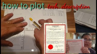 How to plot lot technical description manually [upl. by Allebasi39]