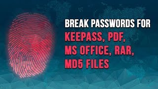 How to Break Passwords for Different File Formats [upl. by Bohrer]