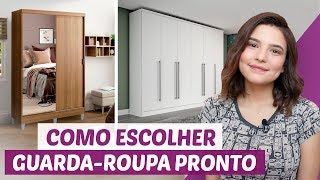 7 DICAS P COMPRAR GUARDAROUPA PRONTO  DicaDaPâ [upl. by Eycal]