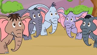 Ek mota hathi  Hindi Nursery Rhymes [upl. by Cinnamon]