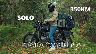 SOLO Camping Journey 350Km Da Lat Trip [upl. by Abbate927]