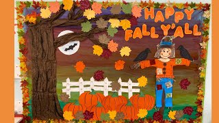 FALL Bulletin Board for Preschool Classroom Decoration [upl. by Adnaloy]