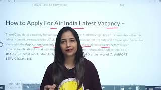 Airport New Vacancy 2024  Air India Recruitment 2024 Technicalgovernmentjobchannel [upl. by Shepherd510]