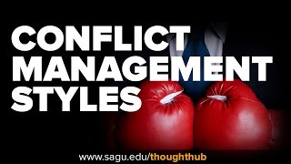 5 Different Ways to Manage Conflict [upl. by Glavin443]