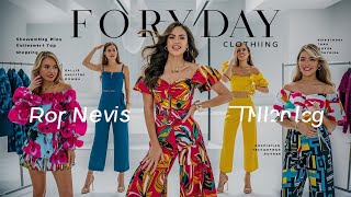 Floryday Clothing Try On Haul  Hot Women Clothing Trends Top Reviews l Floryday online shopping [upl. by Donetta]