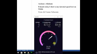 Fastest Internet speed Test ever 2023 on Ookla [upl. by Stargell]