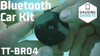 TaoTronics Bluetooth Car Kit Review  TTBR04  Mic Test [upl. by Lavine]