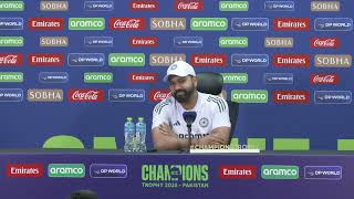 Rohit Sharma  India Captain  India Vs Bangladesh  ICC Champions Trophy  Press Conference [upl. by Lilaj]