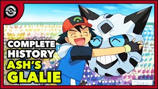 Pokemon Explained Ashs Glalie  Complete History [upl. by Tankoos668]