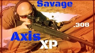 Savage Axis XP 308 Budget Rifle Test And Review HD [upl. by Yderf]