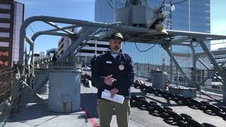 Nauticus  Battleship Wisconsin  USS Eaton Collision [upl. by Lucier366]