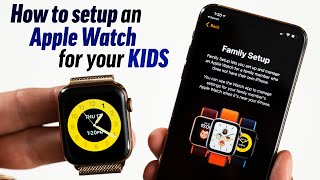 How to setup an Apple Watch for your Kids Family Setup [upl. by Huttan]