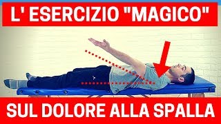 L quotesercizio magicoquot per battere il DOLORE ALLA SPALLA periartrite tendinopatia [upl. by Odey]