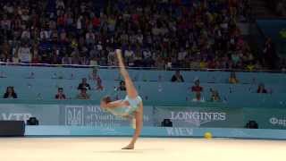 2013 Rhythmic Gymnastics World Championships  Hoop and Ball Finals [upl. by Anaicul]