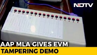 AAP Demonstrates How To Rig A Vote Machine EVM [upl. by Odraboel]