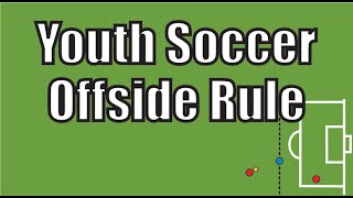 Youth Soccer Offside Rule 7v7 [upl. by Dawna]