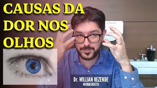 Dor Nos Olhos  O Que Causa Dor Nos Olhos [upl. by Meredithe889]