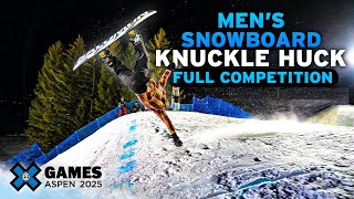 Men’s Snowboard Knuckle Huck FULL COMPETITION  X Games Aspen 2025 [upl. by Bekki]