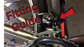 Shimano 105 R7000 Front Derailleur Fitting Guide [upl. by Marras]