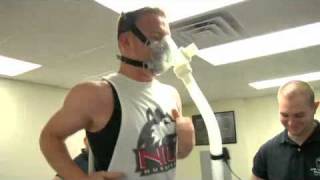 Exercise Physiologist Demonstrating VO2 Max Testing [upl. by Felice]