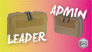 Tasmanian Tiger Admin amp Leader Pouch review [upl. by Nepil]