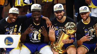 Golden State Warriors 2022 NBA Championship Ceremony 🏆 [upl. by Moynahan]