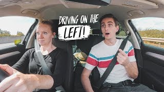 Americans FIRST TIME DRIVING In UK Bristol England to Cotswolds  Road Trip Part 1 [upl. by Tench963]