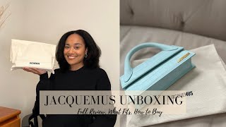 JACQUEMUS LE CHIQUITO LONG UNBOXING  JACQUELINE NOEL [upl. by Pallas]