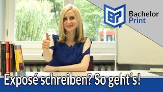 Exposé schreiben für die Bachelorarbeit amp Masterarbeit [upl. by Bultman849]