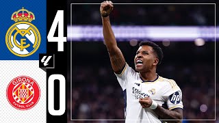 Real Madrid 40 Girona  HIGHLIGHTS  LaLiga 202324 [upl. by Elleiad]